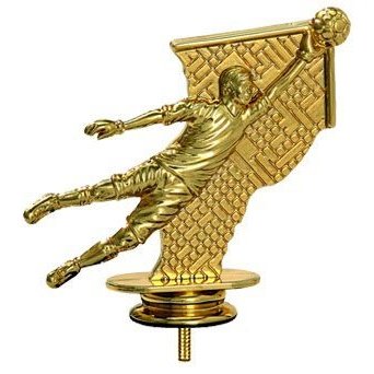 Фигура B221/G футбольный вратарь (H-10 см)