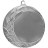 Медаль №36 (Диаметр 70 мм, металл, цвет серебро. Место для вставок: лицевая диаметр 50 мм, обратная сторона диаметр 64 мм)