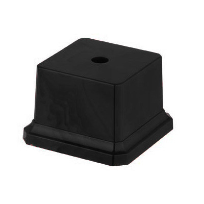 Цоколь BS 001/BL H (пластик черный) 60х60х50
