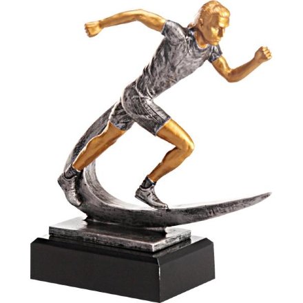 Фигурка литая Бег RFST2085/GR 20см (105*23)