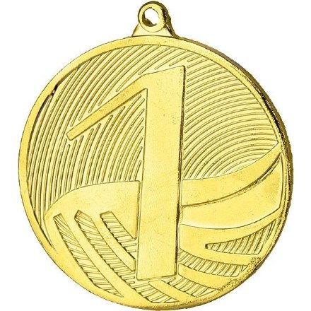 Медаль 1 место (50) MD1291/G G-2.5мм