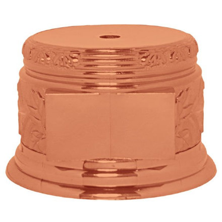 Цоколь BS 002/B D (пластик бронза, D-100 мм, Н-80 мм)