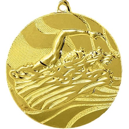Медаль MMC 2750/G плавание (D-50 мм, s-2,5 мм)
