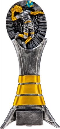 Фигурка литая Волейбол RFST700/GR 36см (70*33)