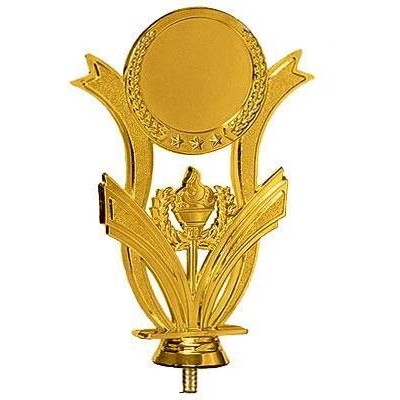 Фигурка пластиковая Венок 13,5см RSP414-H135/G (H414#1/G)