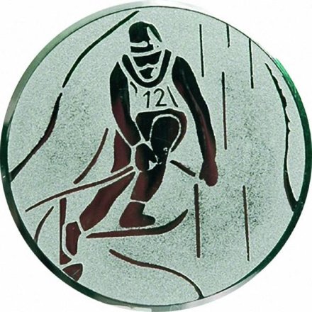 Эмблема D1-A93/S горные лыжи (D-25 мм)