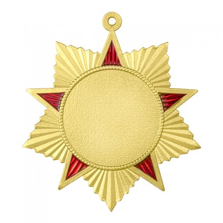 Медаль MZP 551-50/GM (48х48мм, D-25мм, s-2мм) сталь
