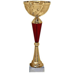 Кубок №298 (Высота 44 см, цвет золото-красный, размер таблички 80x35 мм)