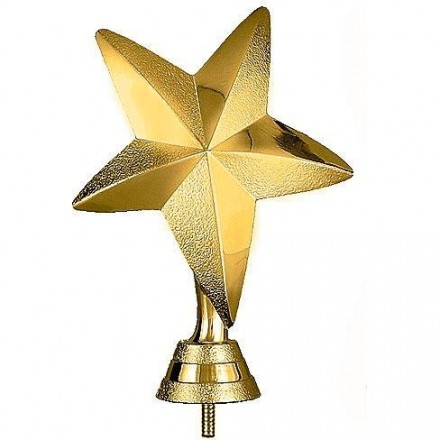 Фигурка пластиковая Звезды F220C/G 9см (12221-090/G)