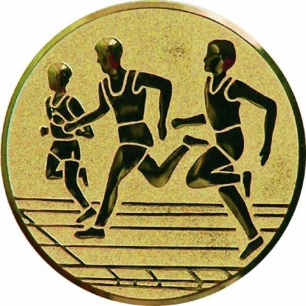 Эмблема D1-A32/G бег (D-25 мм)