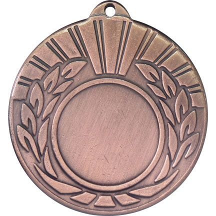Медаль №179 (Диаметр 50 мм, металл, цвет бронза. Место для вставок: лицевая диаметр 25 мм, обратная сторона диаметр 45 мм)