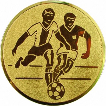Жетон №73 (Футбол, диаметр 50 мм, цвет золото)