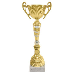 Кубок №4297 (Высота 33 см, цвет золото-серебро, размер таблички 70x25 мм)