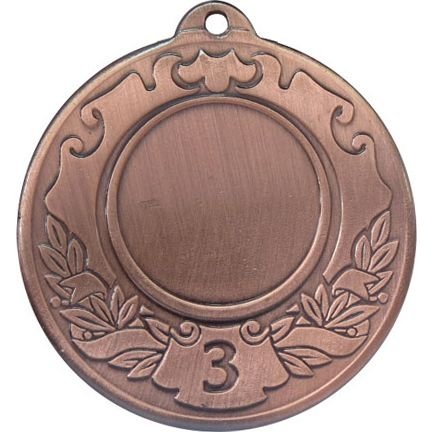 Медаль MZ 27-50/В 3 место (D-50 мм, D-25 мм, s-1,5 мм)
