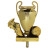 Фигура B326/G футбол (H-8 см)