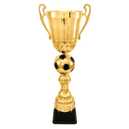 Кубок №3610 (Футбол, высота 50 см, цвет золото-чёрный)