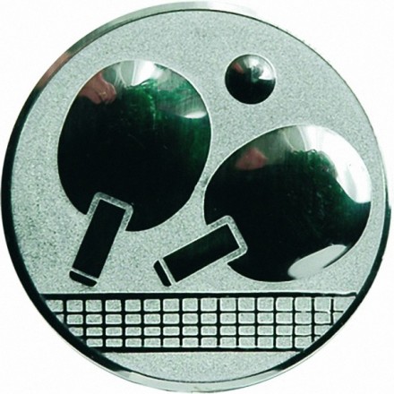 эмблема D1-A46/S теннис настольный (D-25 мм)