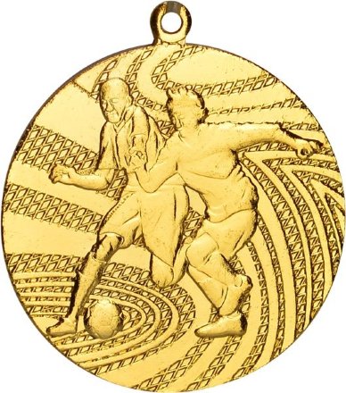 Медаль MMC 1340/G футбол (D-40 мм, s-2 мм)