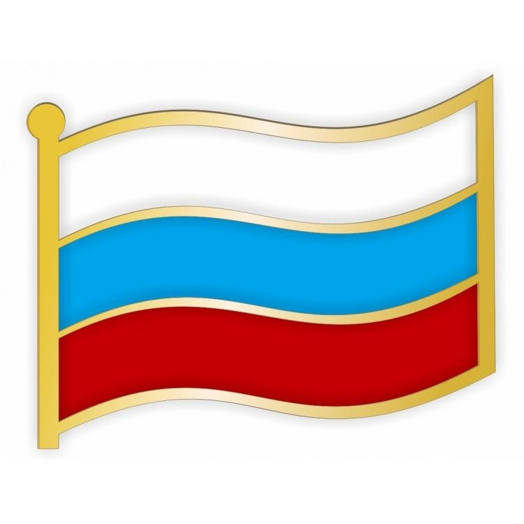 Значок Флаг России