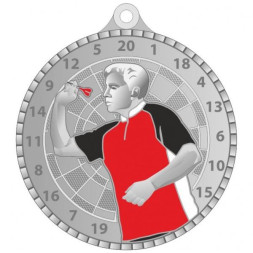 Медаль №3673 (Дартс, диаметр 55 мм, металл)