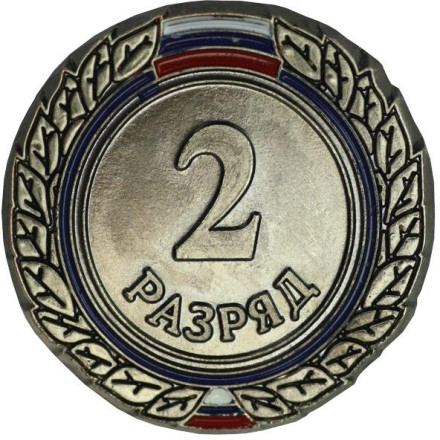 Значок 2-ой взрослый разряд
