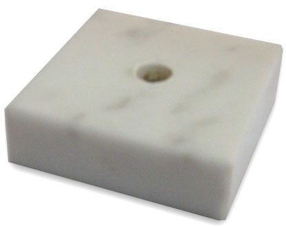 Цоколь WМ9030 (белый мрамор, 90х90х30 мм)