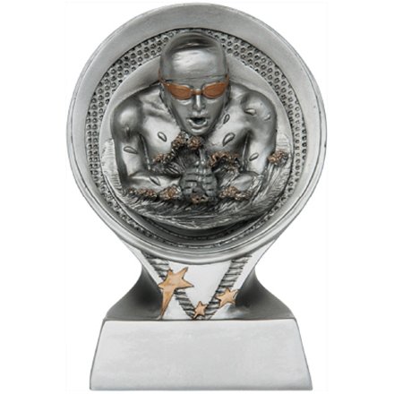 Фигурка литая Плавание RS401 15.5см (60*20мм)