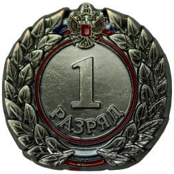 Значок 1-ый взрослый разряд