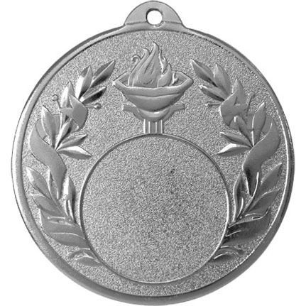 Медаль №186 (Диаметр 50 мм, металл, цвет серебро. Место для вставок: лицевая диаметр 25 мм, обратная сторона диаметр 45 мм)