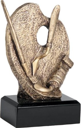 Фигурка литая Живопись RTYR3778/BR 16.5см