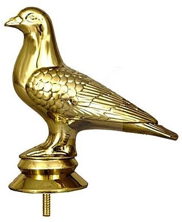 Фигура B228/G голубь (H-6 см)