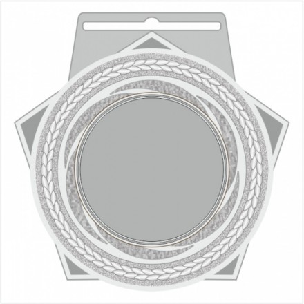 Медаль MZP 504-55/SM (50х55мм, D-25мм,  s-2 мм) сталь