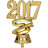 Фигурка пластиковая P2017/G Год 2017 5см