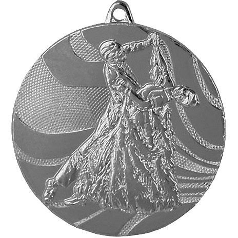 Медаль MMC 2850/S спортивно-бальные танцы (D-50 мм, s-2,5 мм)