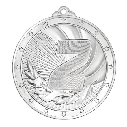 Медаль MZ 31-70/S 2 место (D-70мм, s-2,5мм)