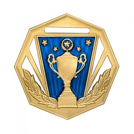 Медаль MZP 368-60/GBU (D-60 мм, s-2 мм) латунь