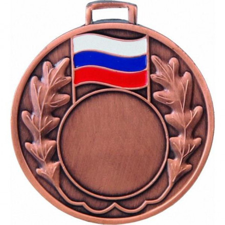 Медаль №918 (Диаметр 50 мм, металл, цвет бронза. Место для вставок: лицевая диаметр 25 мм, обратная сторона размер по шаблону)