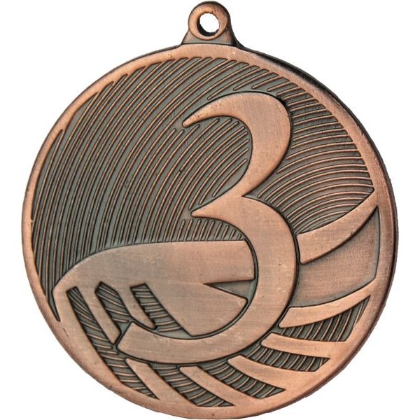 Медаль MD 1293/B 3место (D-50мм, s-2,5 мм)