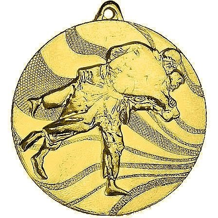 Медаль MMC 2650/G дзюдо (D-50 мм, s-2,5 мм)