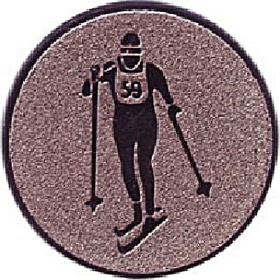 эмблема D1-A148/В лыжи (D-25 мм)