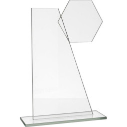 Награда стеклянная (сувенир) GS612-22 22см (6мм)