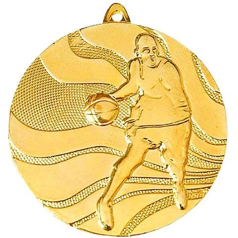 Медаль MMC 2150/G баскетбол (D-50мм, s-2,5мм)