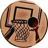 Жетон №15 (Баскетбол, диаметр 50 мм, цвет бронза)
