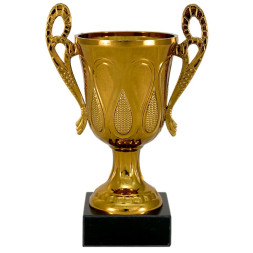 Кубок №103 (Высота 14 см, цвет бронза, размер таблички 45x15 мм)