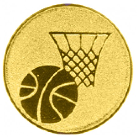 эмблема D1-A136/G баскетбол (D-25 мм)