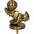 Фигурка пластиковая Футбол B325/B 7,8см